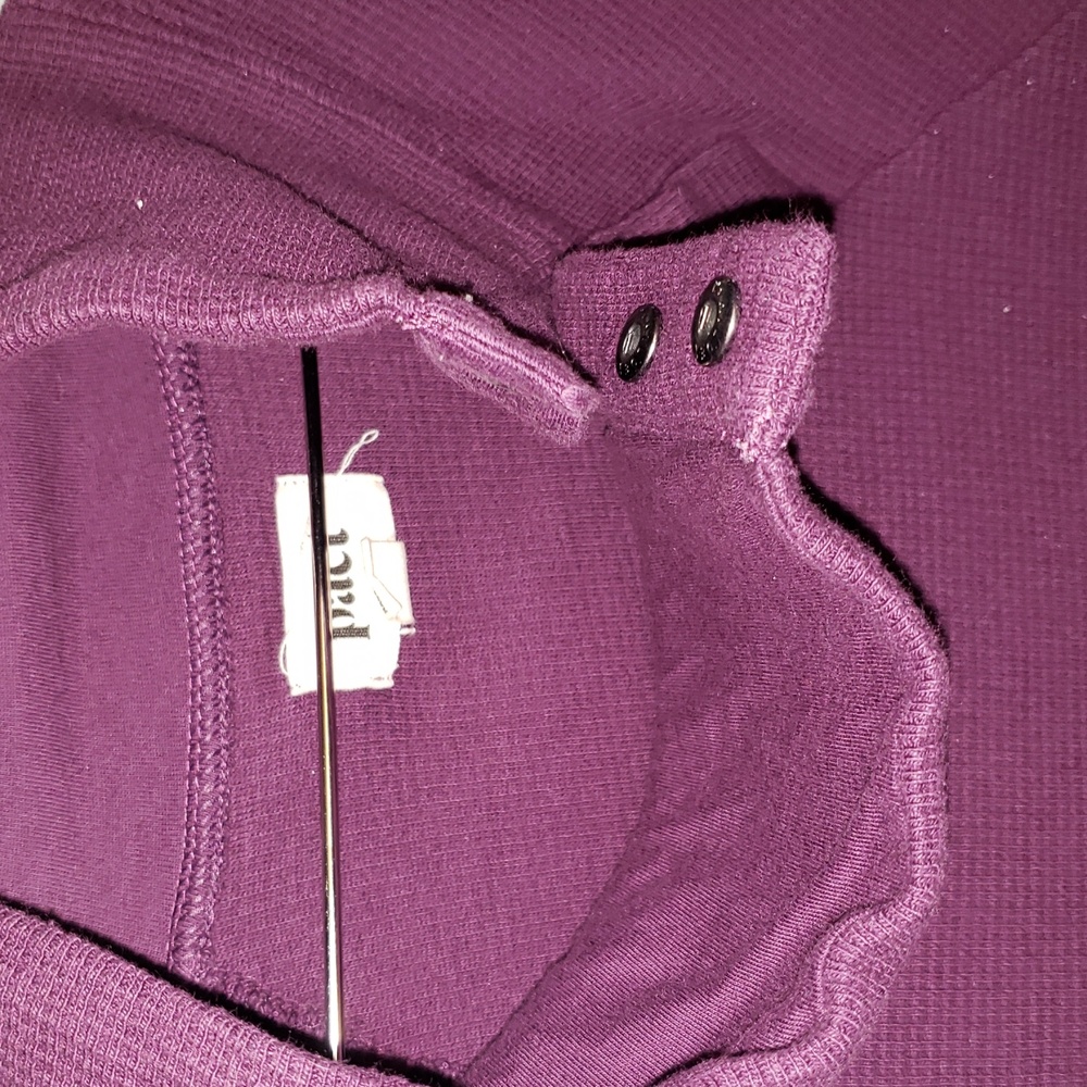 PACT Organic Cotton Sweatshirt Womens Size XL Waffle Knit Sustainable Comfy - Picture 2 of 4